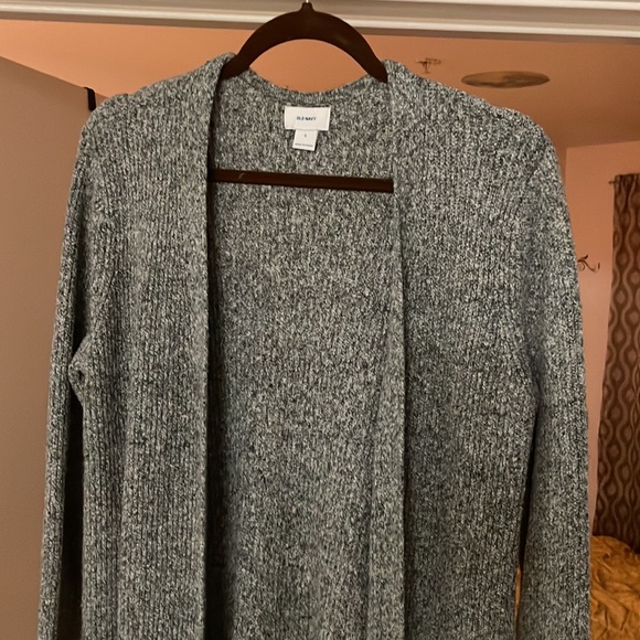 Gray Old Navy Size Small Cardigan Sweater - Picture 2 of 2
